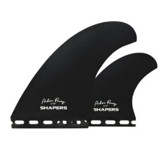 Shapers Asher Pacey 5.59" Twin Fin - Black